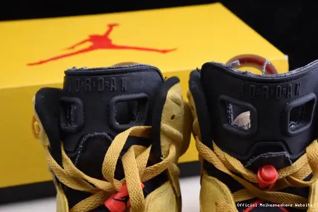 Official Maikesneakers 6 TRAVIS SCOTT YELLOW X AIR CN1084-300 JORDAN 0416